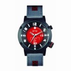 Reloj Ene-watch H.nylon Gri. Es. Rojo 654011111