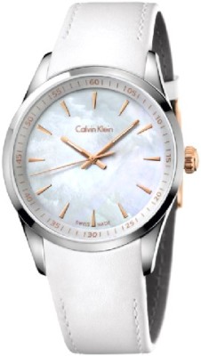 Reloj Calvin Klein M. Bold Piel Blanca K5A31BLG