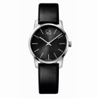 Reloj Calvin Klein M.  Piel Negra. Cj. A K2G23107