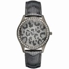 Reloj Guess H.  Piel Griss Leopardo W10239L1