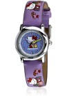 Reloj Hello Kitty`.niÑa Piel Morada 4409103