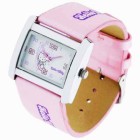 Reloj Hello Kitty.piel.rosa.esf.cuadrada 4409301