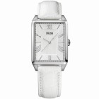 Reloj Hugo Boss M.piel Blanca.cj.acero 1502256