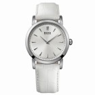 Reloj Hugo Boss M. Piel Blanca.cj.acero 1502300