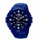 Reloj Lorus H. Caucho Azul R2357JX9