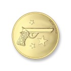 Moneda Pistola. Rodi.dorad.grande MON-AIM-02-L