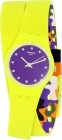 Reloj Swatch M.amarillo Fosforito C.dobl LJ110