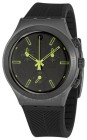 Reloj Swatch Crono Negro Nº Amarillos YCM4000
