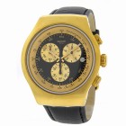 Reloj Swatch Golden Hide Black YOG403