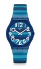 Reloj Swatch Rayas Azules GN237