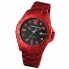 Reloj Time Force H.aluminio Rojo TF4190M04M