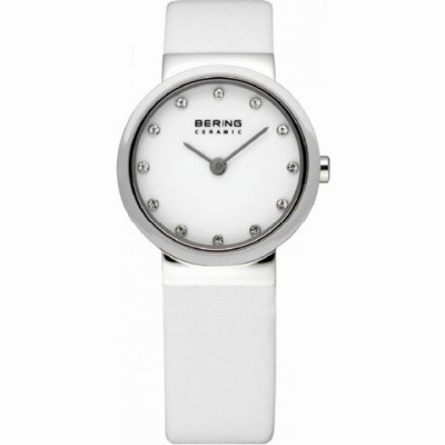 Reloj Bering M. Piel Blanca. 25mm 10725-854
