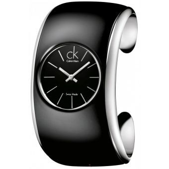 Reloj Calvin Klein M.glos.negro.mediano. K6093101