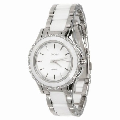 Reloj Mujer Dkny Ceramic.blanc.bise.cir NY8818