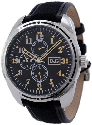 Reloj D&g H.multifuncion C.negra E = DW0640