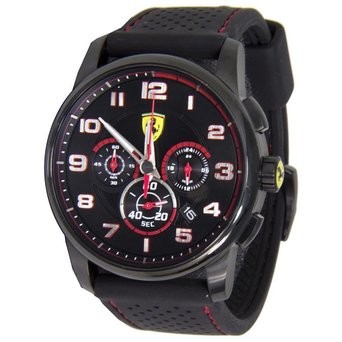 Reloj Ferrari H.crono.cau.negr.cj.negra 0830063