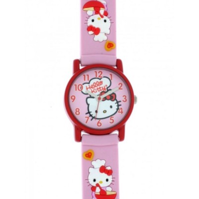 Reloj Hello Kitty.ca.ros.reli.cj.roja 4410003