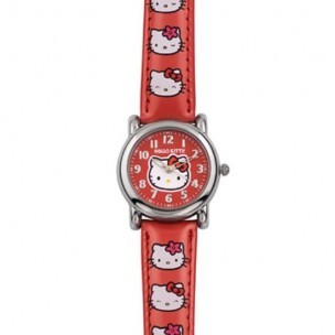 Reloj Hello Kittyl.piel.roja.es.roja 4421605