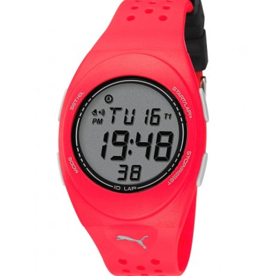 Reloj Puma M. Fast Rojo Y Gri PU910942012