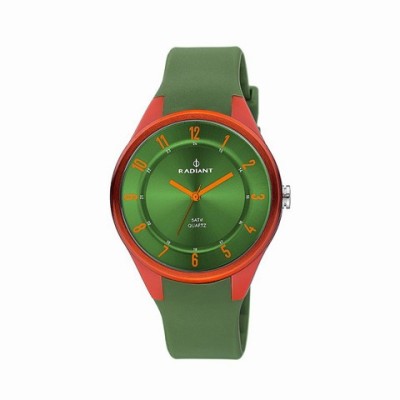 Reloj Radiant H. Caucho.verde. Caja.nara RA244604